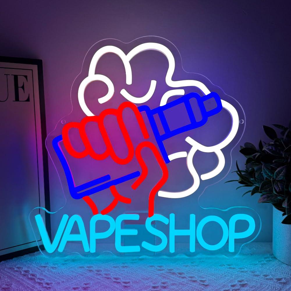 Vape Shop Neon Sign Electronic - Vaping Store 评论和价格